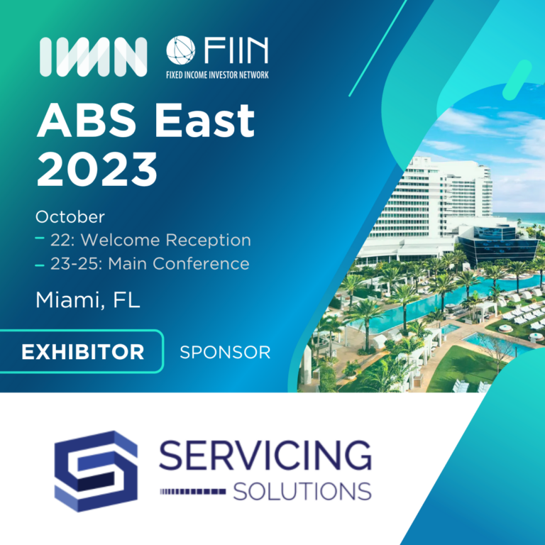Servicing Solutions Poised to Shine at ABS East 2023 Servicing